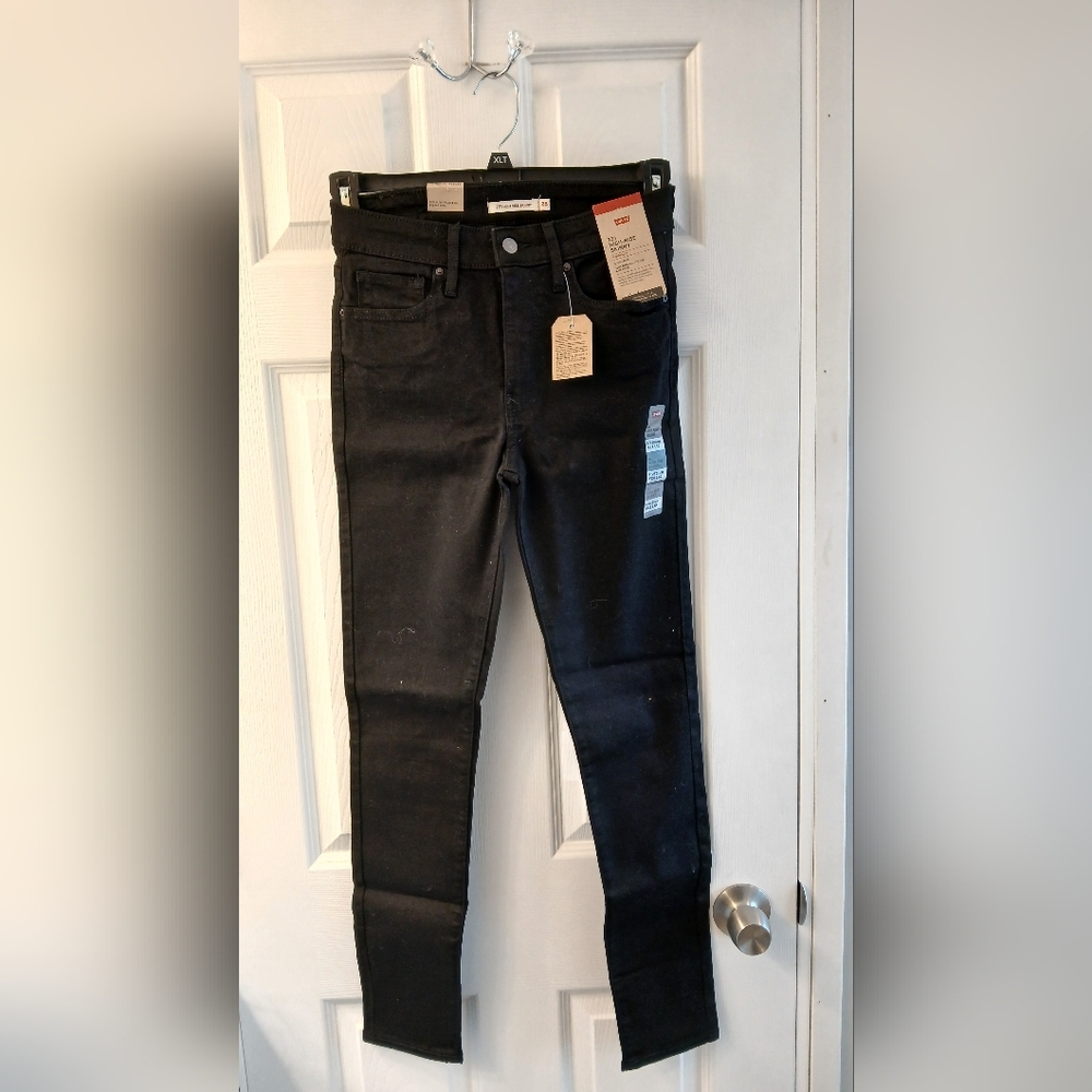 Levi’s 721 High Rise Skinny Jeans – HyperSoft – Black – Size 6M / 28x30 – NWT